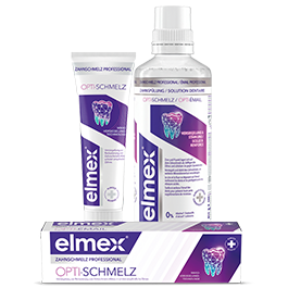 Komplette Produktlinie von Elmex