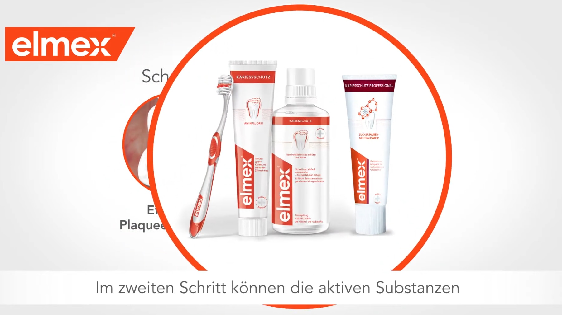 Im zweiten Schritt Können die aktiven Substanzen