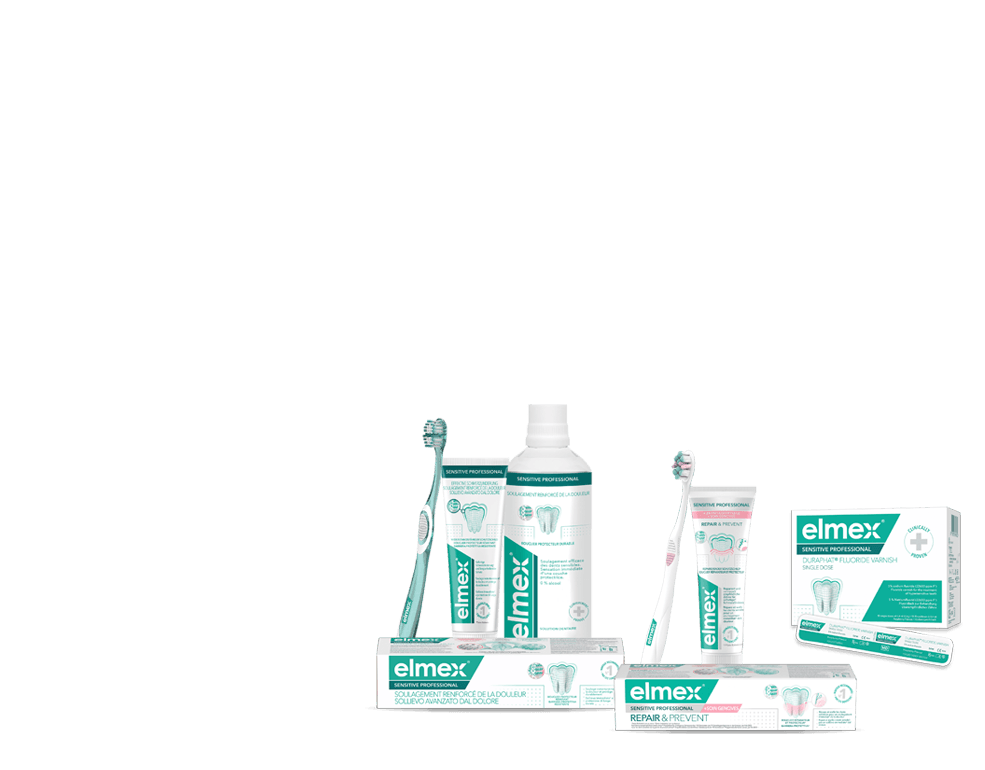 Gamme complète de produits Elmex
