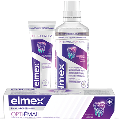 Gamme complète de produits Elmex