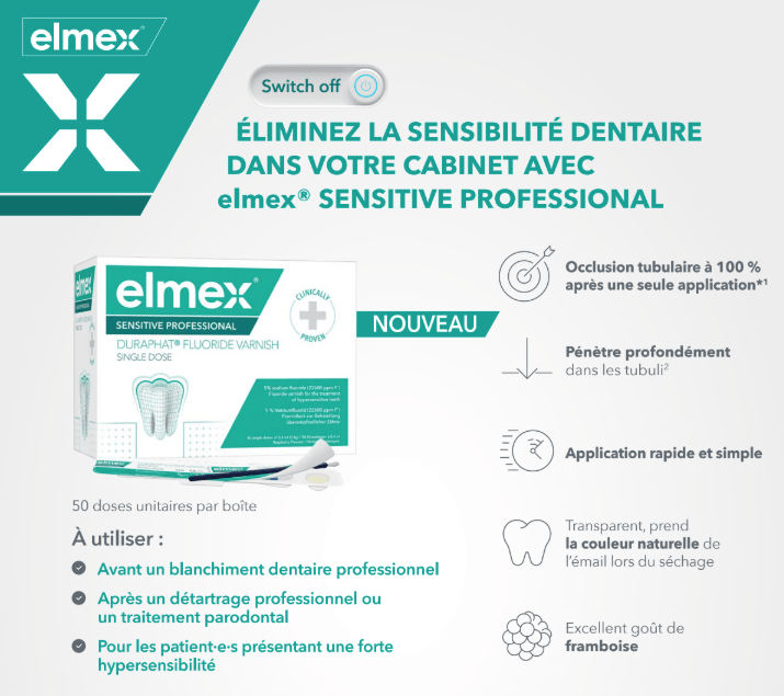 elmex® gelée augmente la résistance à la carie