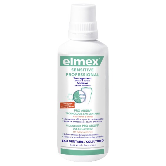 Solution dentaire elmex® SENSITIVE PROFESSIONAL™ Solution dentaire elmex® SENSITIVE PROFESSIONAL™