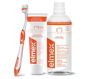 PreviDent Zahnpastatube, Colgate Total Tube und Colgate Sensitive Tube Produktbilder