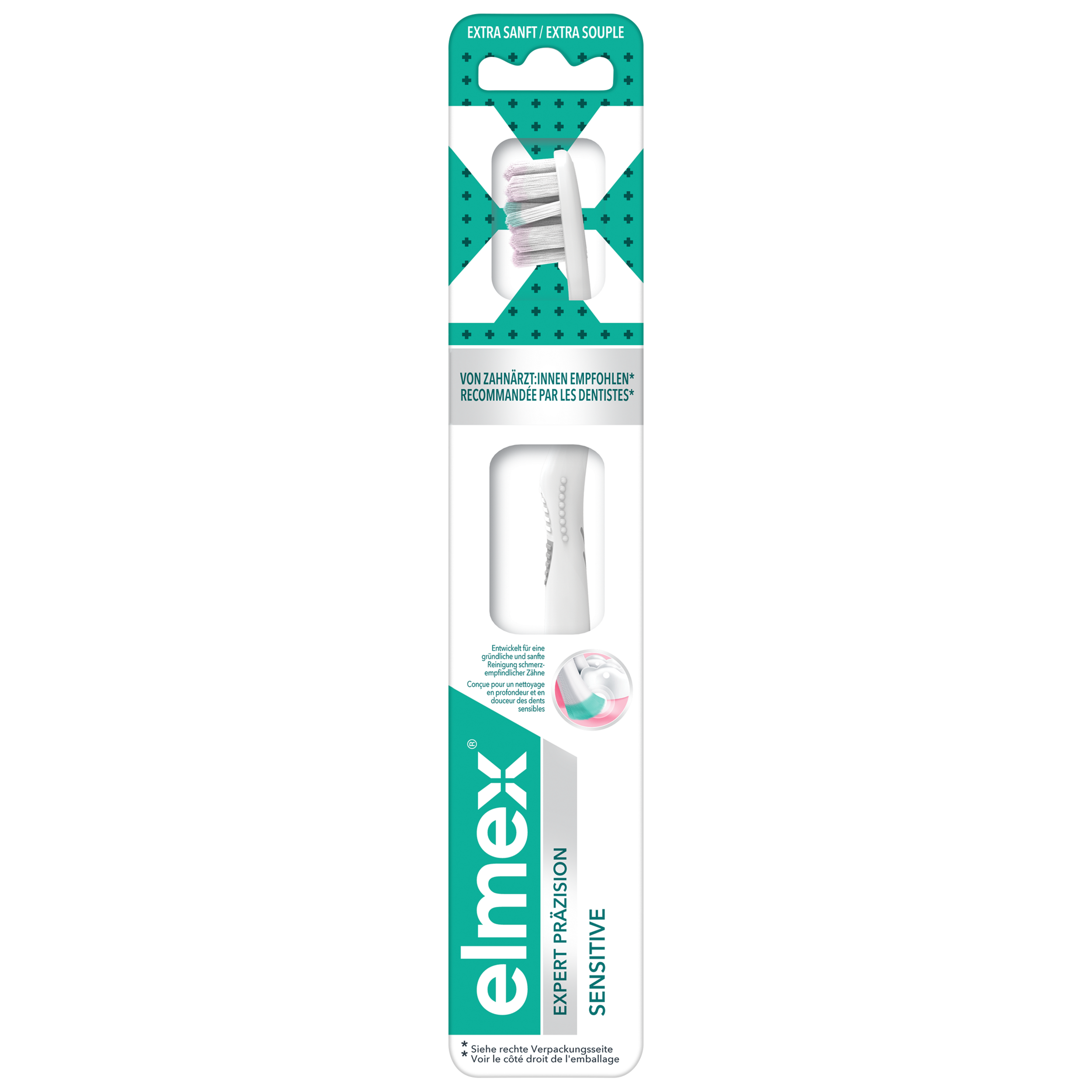 elmex® Expert Präzision Sensitive Zahnbürste