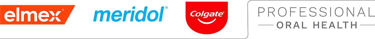 elmex® - meridol® - Colgate® - PROFESSIONAL - Logos