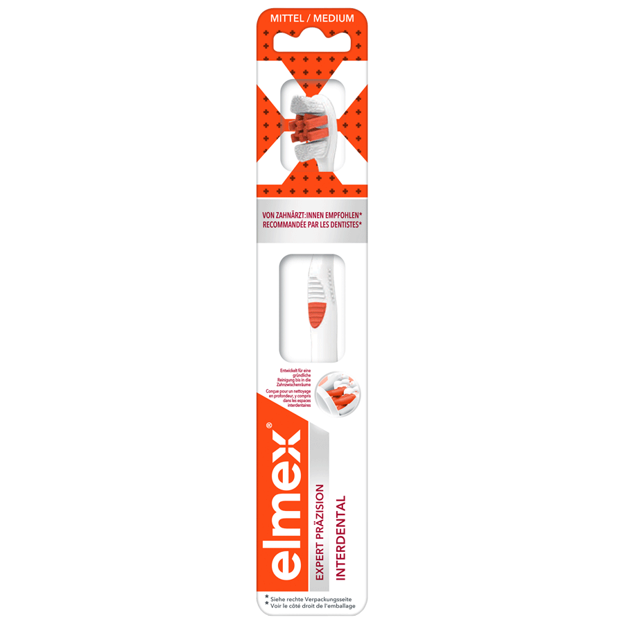 elmex® Expert Präzision Interdental Zahnbürste