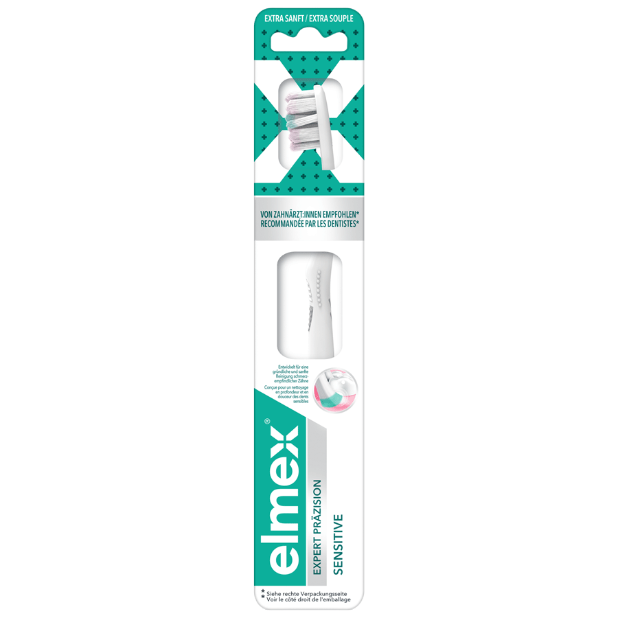 elmex® Expert Präzision Sensitive Zahnbürste