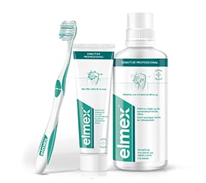 Immagini del prodotto in tubetto di dentifricio PreviDent, Colgate Total Tube e Colgate Sensitive Tube